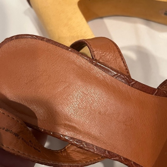 Matisse Rich brown sunset clog block heel was sold by Free People size 7 - Picture 11 of 12